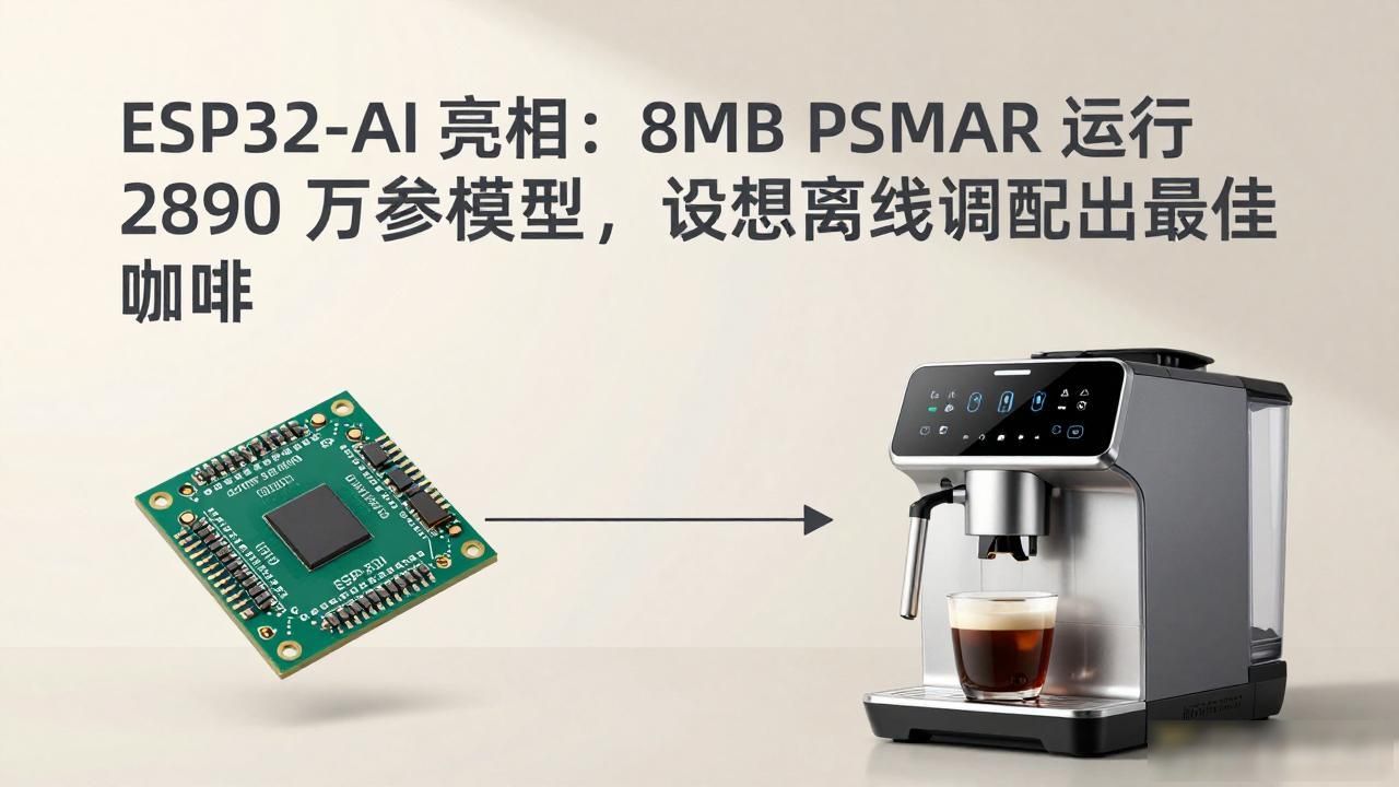 _ESP32-AI 亮相:8MB PSRAM 运行 2890 万参数模型,设想离线调配出最佳咖啡_ESP32-AI 亮相:8MB PSRAM 运行 2890 万参数模型,设想离线调配出最佳咖啡