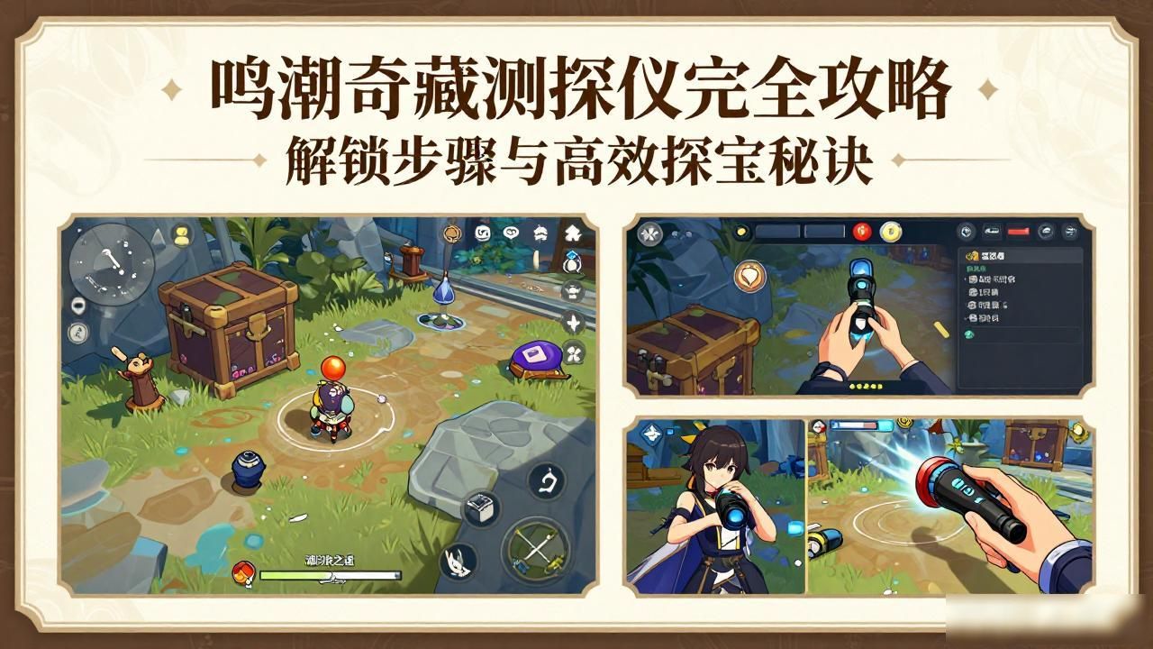 鸣潮奇藏测探仪完全攻略 解锁步骤与高效探宝秘诀_鸣潮奇藏测探仪完全攻略 解锁步骤与高效探宝秘诀_