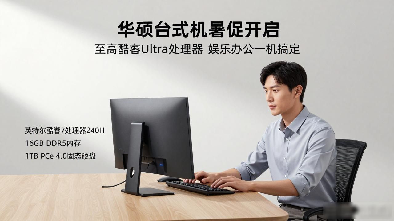 华硕办公电脑__华硕商用台式机