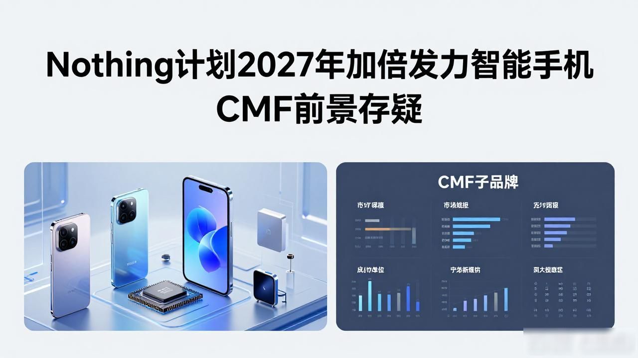 Nothing计划2027年加倍发力智能手机 CMF前景存疑_Nothing计划2027年加倍发力智能手机 CMF前景存疑_