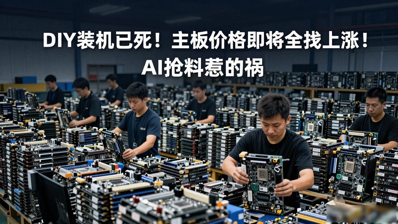 DIY装机已死!主板价格即将全线上涨!AI抢料惹的祸__DIY装机已死!主板价格即将全线上涨!AI抢料惹的祸