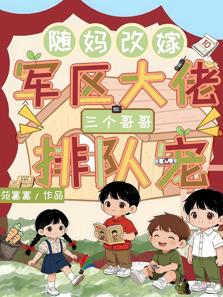 随妈改嫁军区大佬，三个哥哥排队宠
