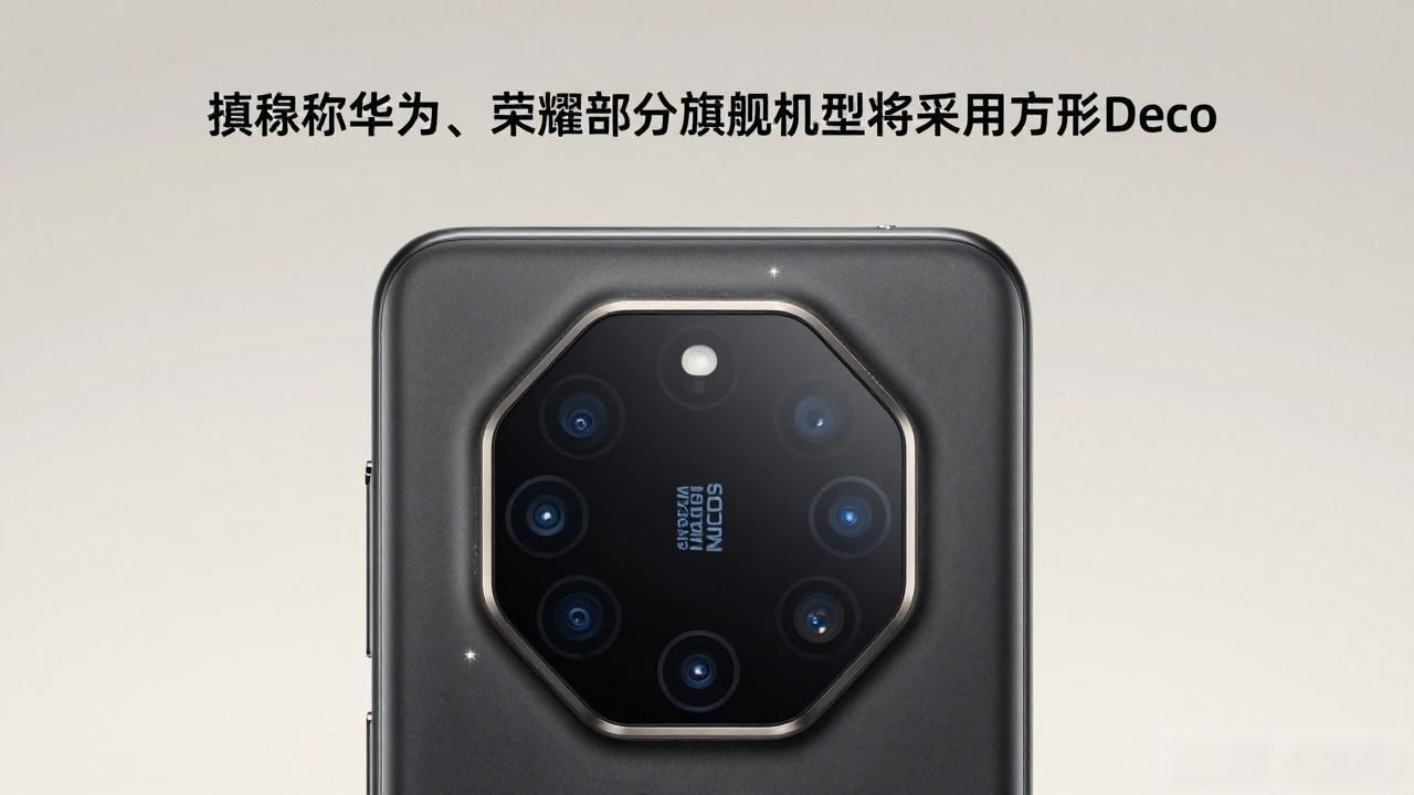 _消息称华为、荣耀部分旗舰机型将采用方形Deco_消息称华为、荣耀部分旗舰机型将采用方形Deco