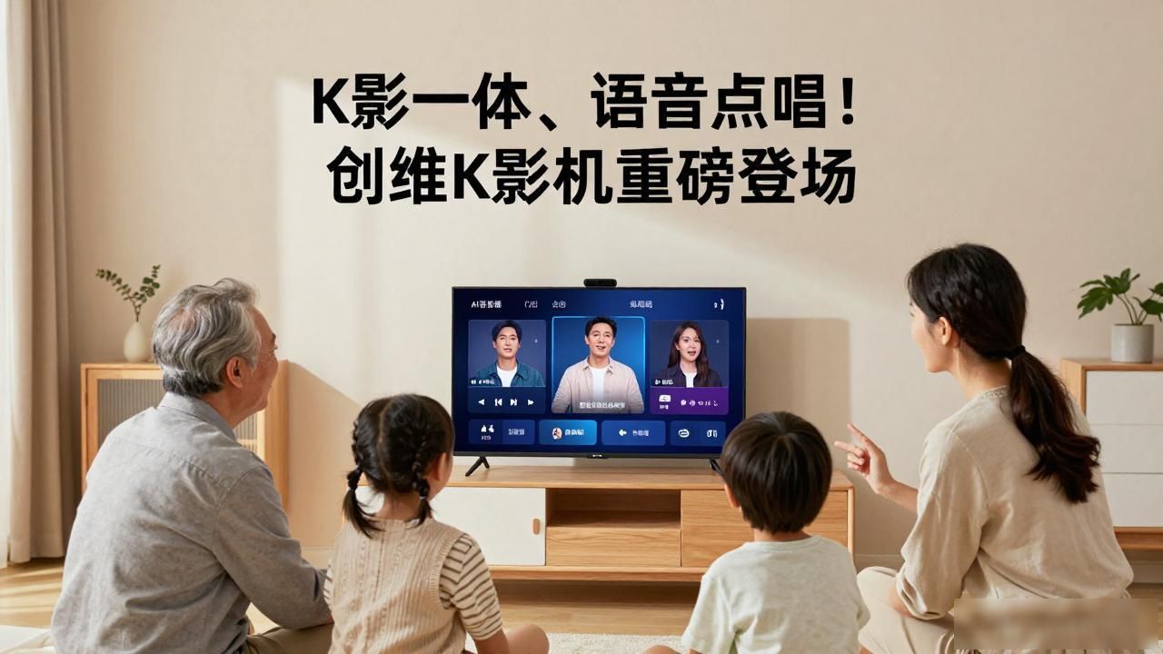 K影一体、语音点唱！创维K影机重磅登场_K影一体、语音点唱！创维K影机重磅登场_