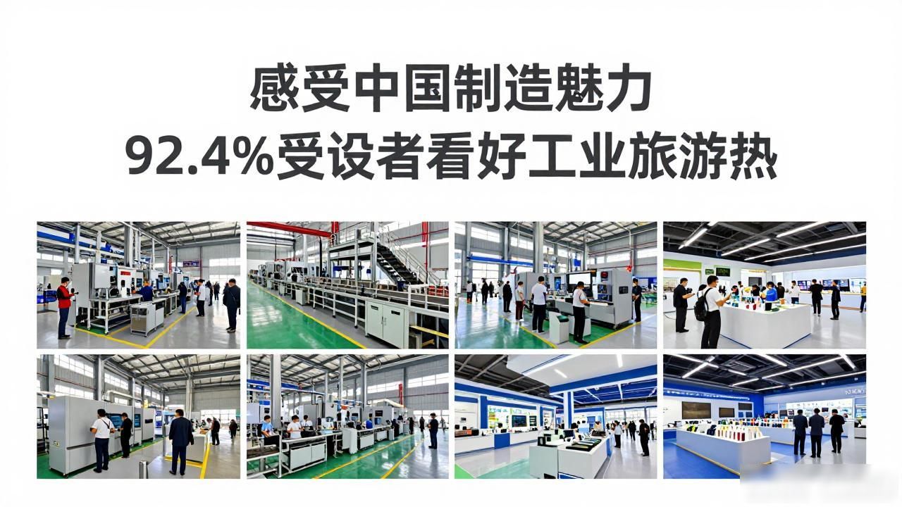 感受中国制造魅力 92.4%受访者看好工业旅游热_感受中国制造魅力 92.4%受访者看好工业旅游热_