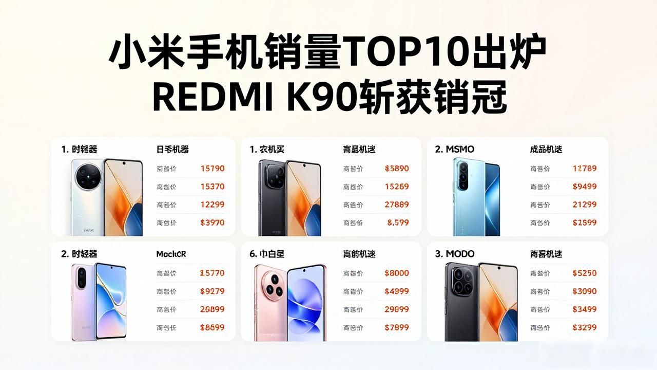 小米销量_小米手机销量王诞生_