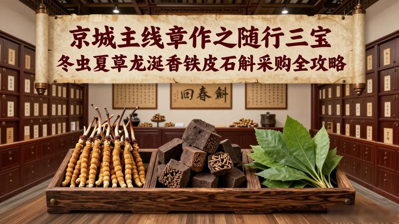 京城主线章作之随行三宝 冬虫夏草龙涎香铁皮石斛采购全攻略_京城主线章作之随行三宝 冬虫夏草龙涎香铁皮石斛采购全攻略_