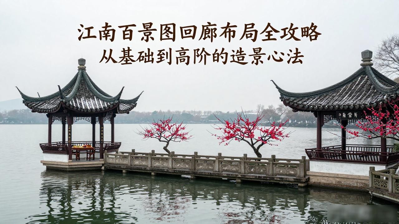 _江南百景图回廊布局全攻略 从基础到高阶的造景心法_江南百景图回廊布局全攻略 从基础到高阶的造景心法